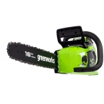 Цепная пила аккумуляторная Greenworks GD40CS18 (1 x 8 Ач, ЗУ) 2005807UH