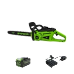 Аккумуляторная цепная пила Greenworks GD40CS20XK5 (1 x 5 Ач, ЗУ) 2008807UG