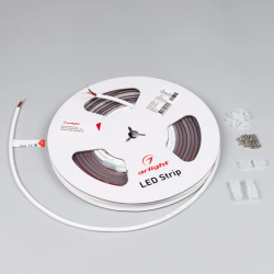 Светодиодная лента герметичная CSP-PFS-X320-10mm 24V Warm2400 (10 W/m, IP68, TWP100, 5m) (Arlight, -) 060277