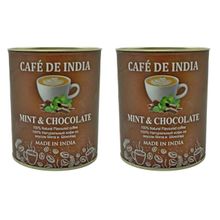 Кофе растворимый со вкусом мяты и шоколада  Bharat BAZAAR Mint Chocolate 100 г