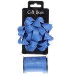 Набор для декорирования «Мерцание» бант d=10 см, лента 1,6 см (10м), Сапфир