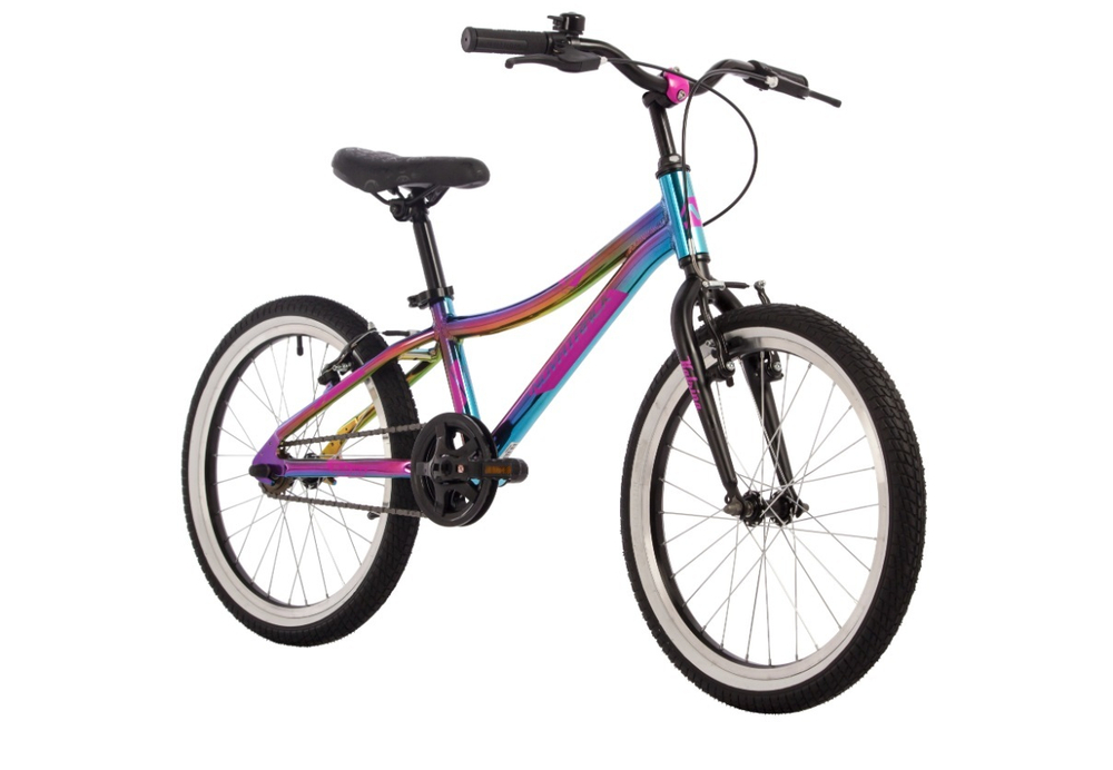Велосипед NOVATRACK 20" KATRINA алюм., фиолет.металлик.