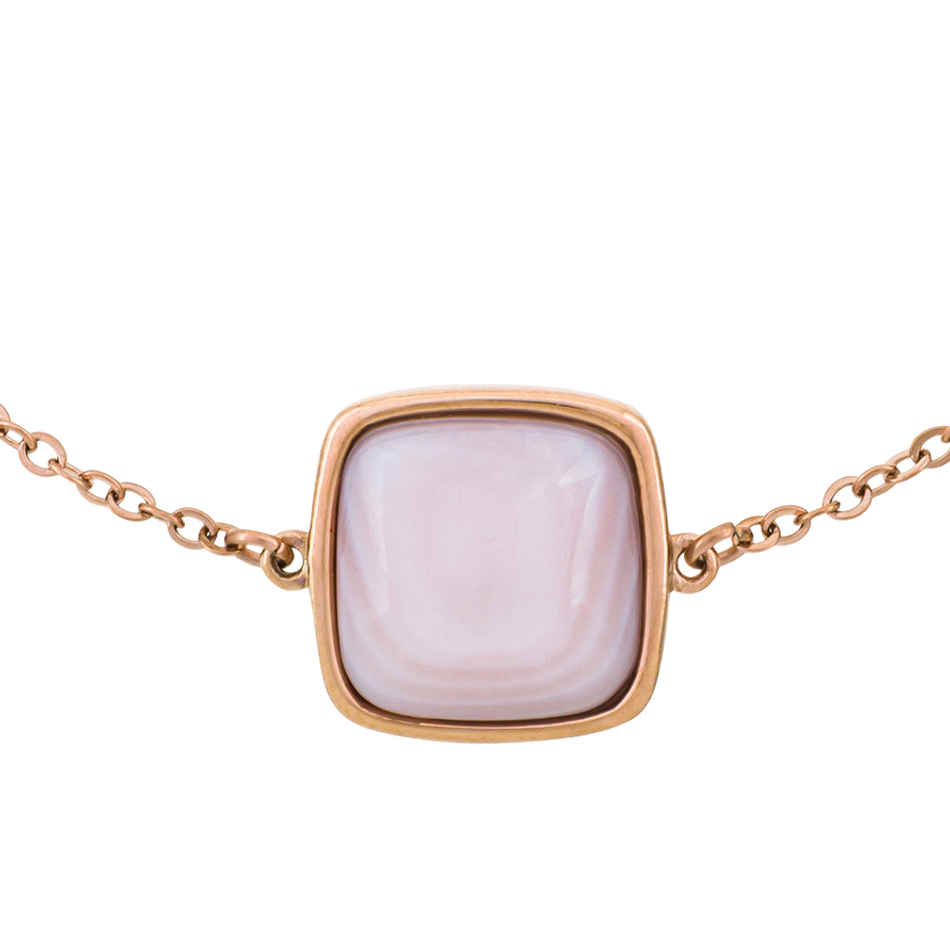 Браслет Fiore Luna Куб SHELL ROSE CB02914-3 R/RG