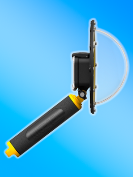 Купол аквабокс Dome Port Telesin для GoPro 13 12 11 10 9 и поплавок для подводной съемки