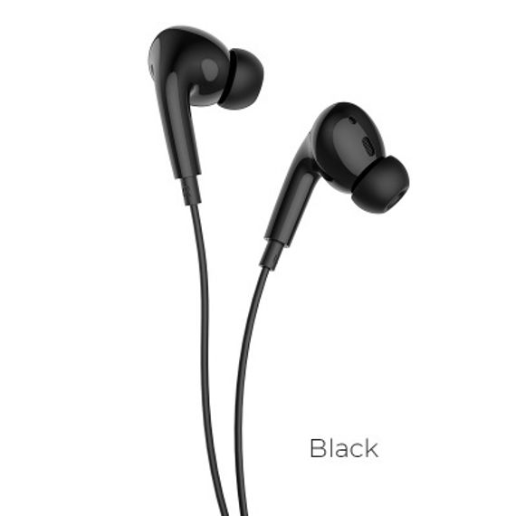 Qulaqcıq \ Наушники  HOCO M1 Pro Original, Jack 3.5mm, 1.2 м, черный, контроллер с микрофоном