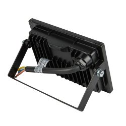ULF-Q517 30W-BLUE IP65 220-240V BLACK Прожектор светодиодный. Синий свет. Корпус черный. TM Volpe