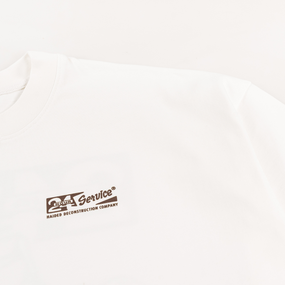 Футболка HAIDED DECONSTRUCTION Ecru