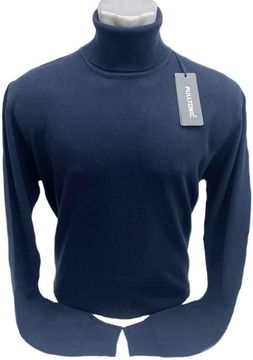 Кашемировый джемпер с высоким горлом PULLTONIC. р-р 50-60