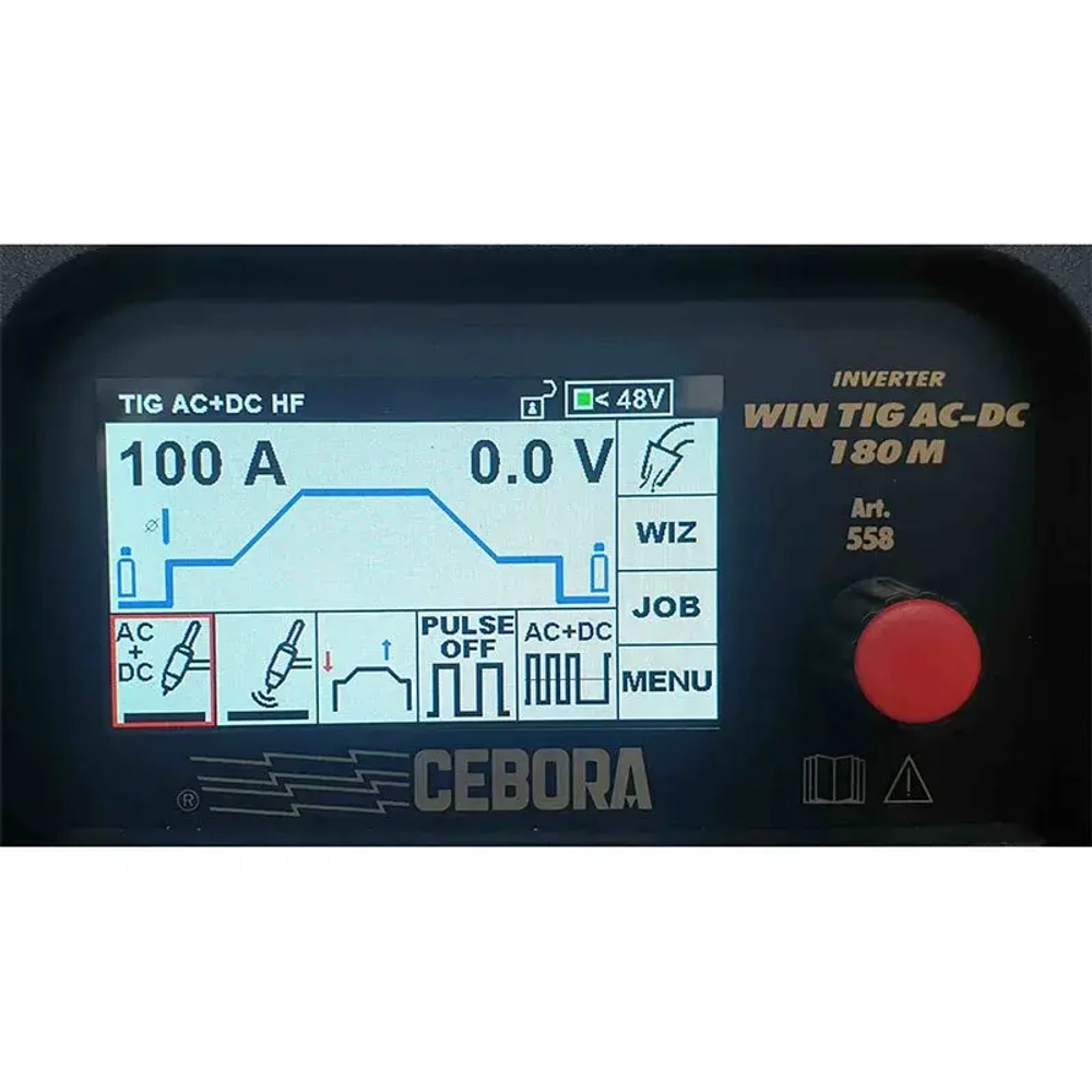 Cebora WIN TIG AC-DC 180M сварочный инвертор tig 558
