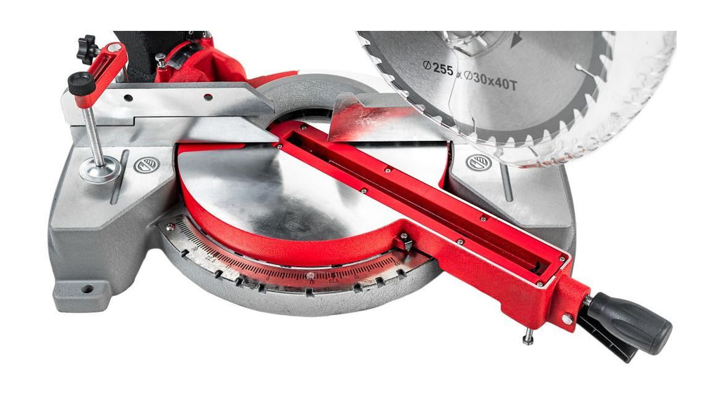 Пила торцовочная  PCM255-C2 (1600Вт, 4600об\мин,255мм.диск,220В, С ПРОТЯГОМ) P.I.T