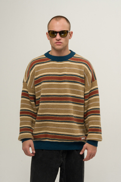 Свитер KUL'TURA "STRIPES" Бежевый