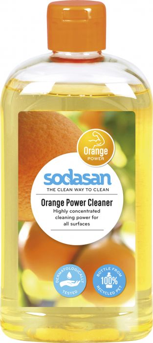 SODASAN Универсальное моющее средство для удаления сильных загрязнений Апельсин, 0.5 л