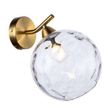 Бра 1*E14 V000095 11003/1W Clear прозрачный Memoria Indigo