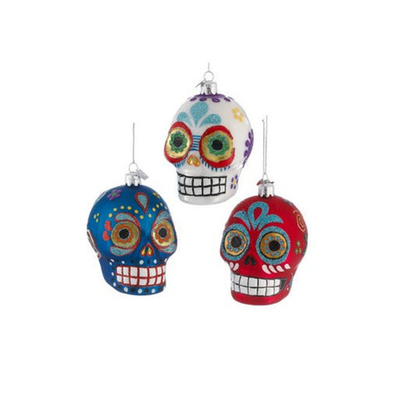 Череп, ёлочное украшение