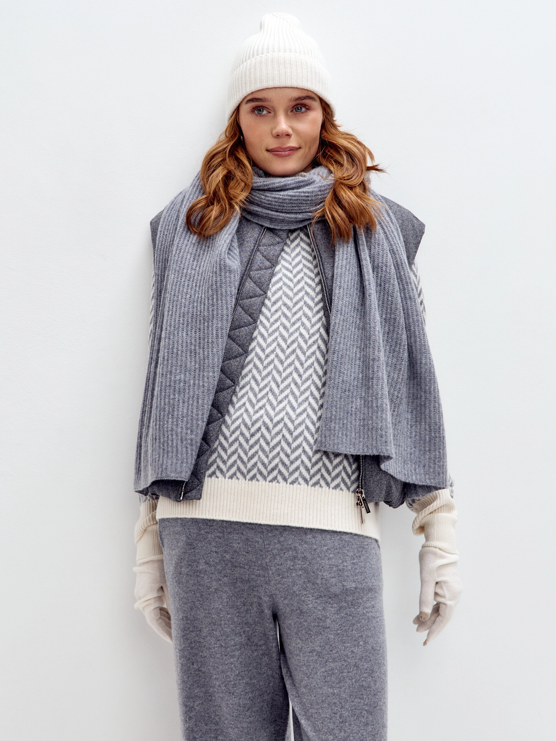 Шарф из кашемира