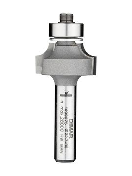 Фреза фаска радиусная R5 D22,7x12 L55,5 подшипник, хвостовик 8 DIMAR 1099075