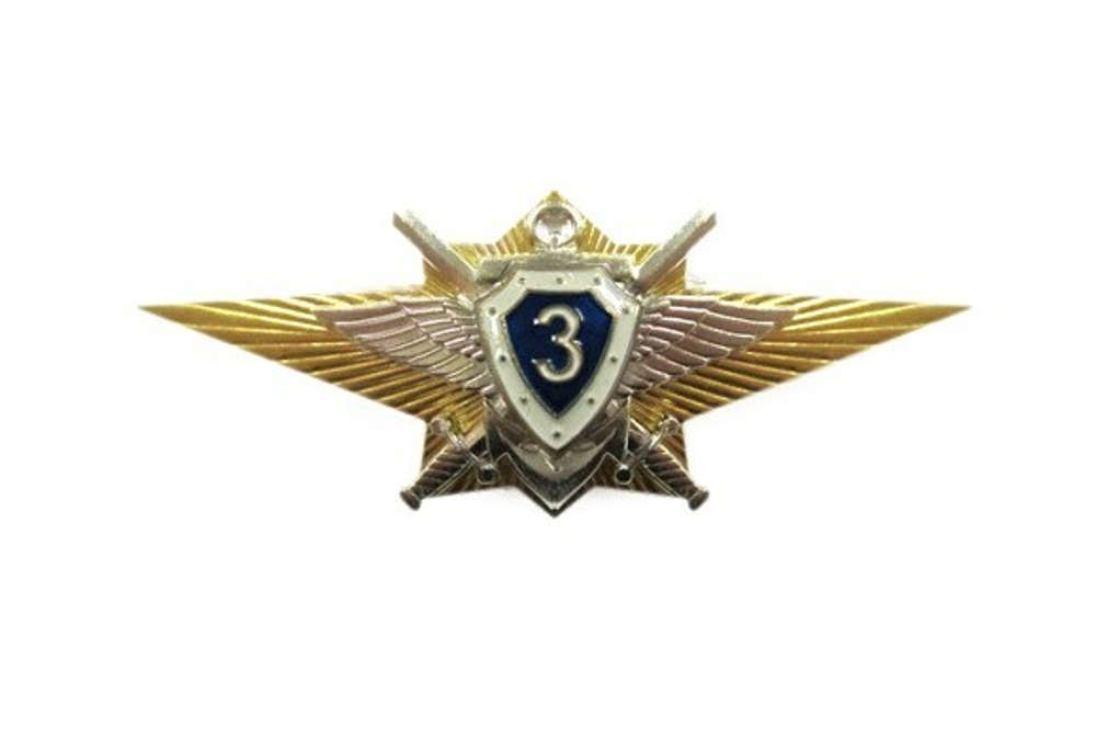 Значок Классность офицерского состава ВС РФ 3 класс