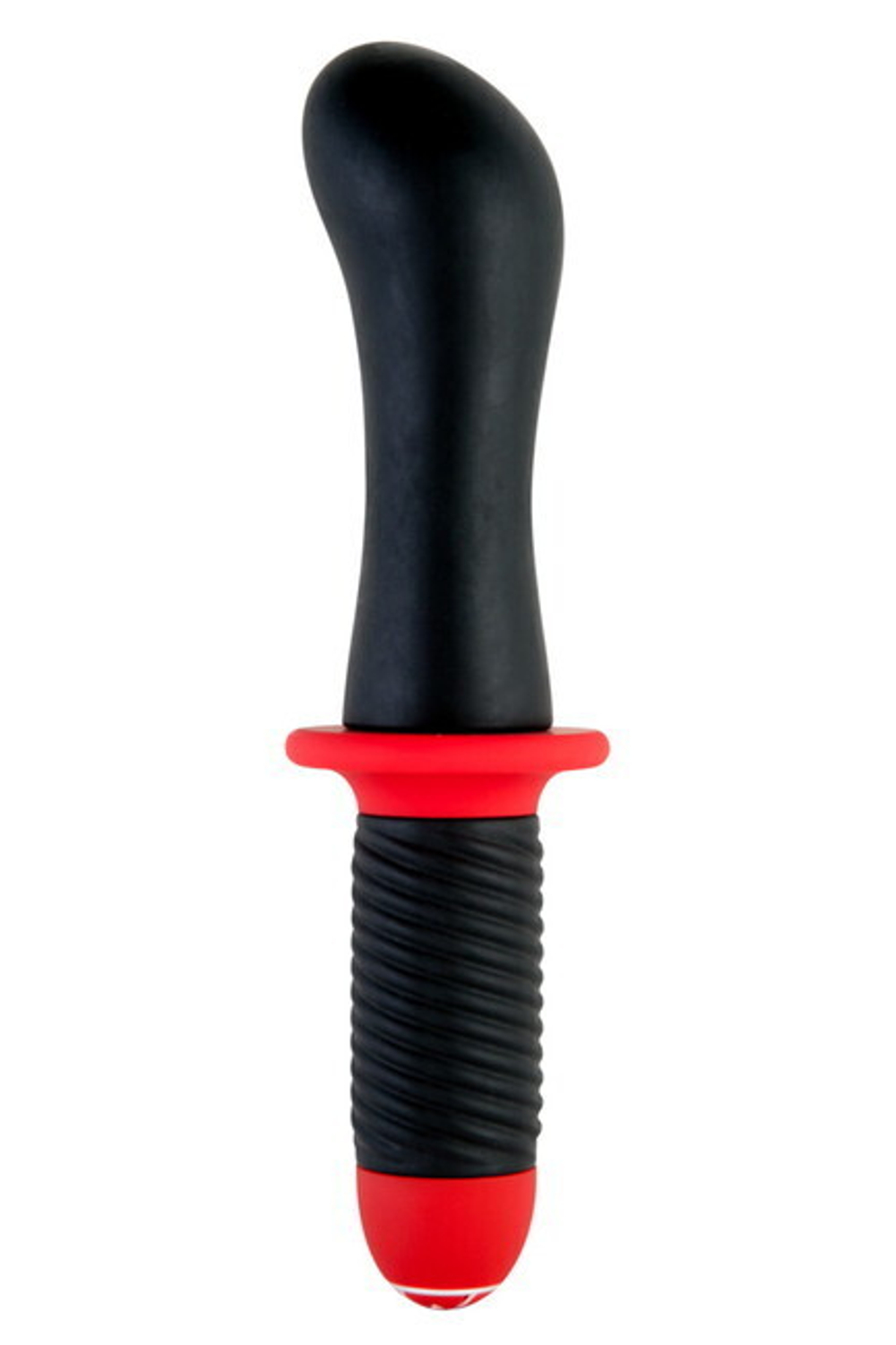 Вибратор для G-стимуляции с двойным мотором Black & Red (10 режимов) (Цвет: черный, красный)