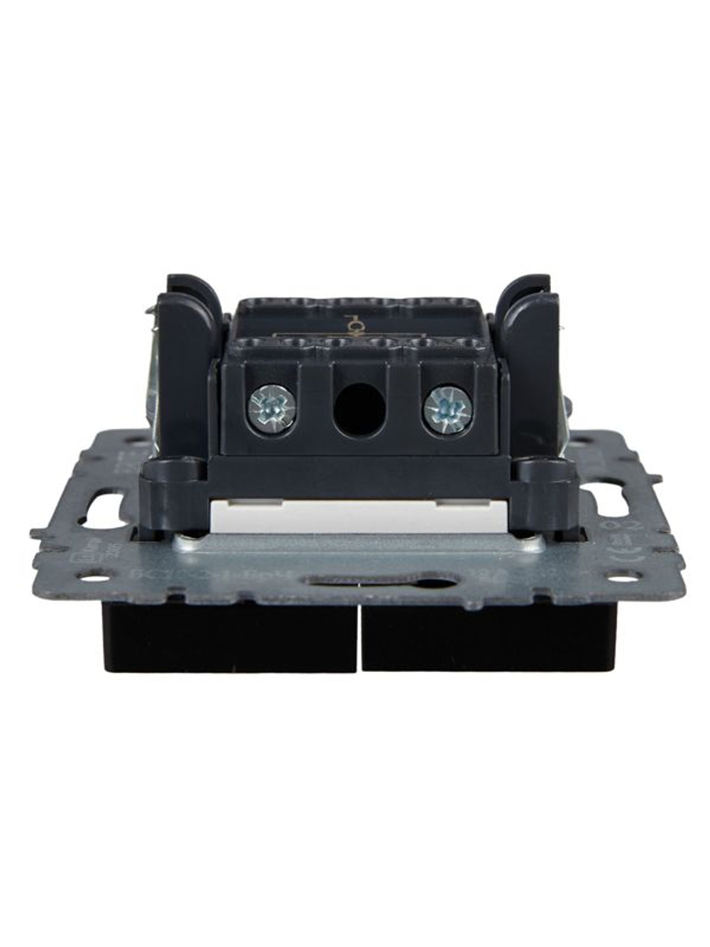 Выключатель 2-кл. СП BRITE ВС10-2-1-БрЧ 10А с индик. механизм черн. IEK BR-V20-1-10-K02