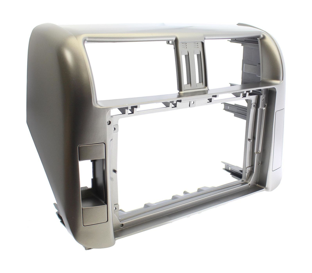 Комплект рамки с разъёмами 9"+can Toyota Prado 150 2009-2013 бронза - Car-Smart 7041BR