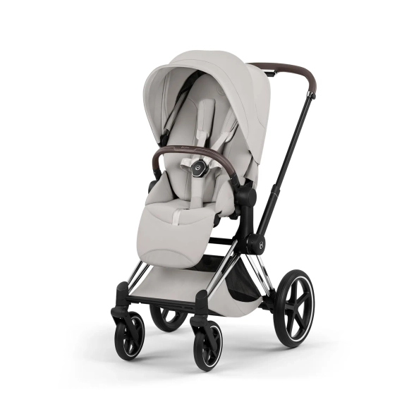 Детская коляска Cybex Priam V Style 2 в 1 City Grey шасси Chrome Brown