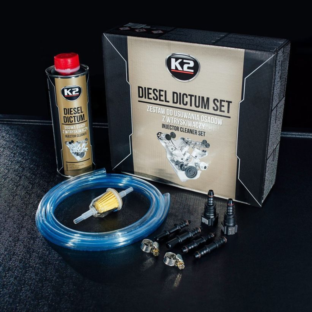 ОЧИСТИТЕЛЬ ИНЖЕКТОРА К2 DIESEL DICTUM SET 500МЛ