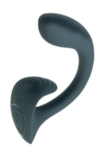 Темно-серый вибратор для G-стимуляции G for Goddess 1 (Цвет: темно-серый)