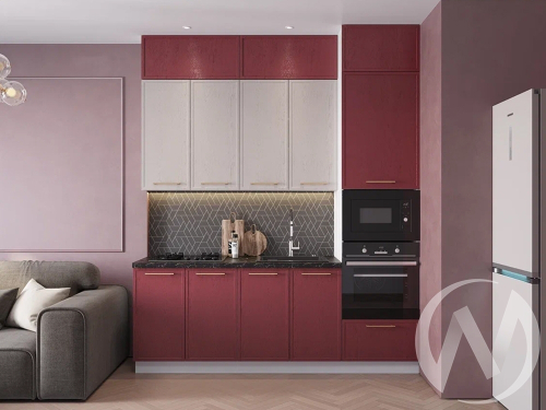 Кухня комплектация №3 (белый/астрид F10; астрид F13)