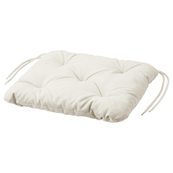 IKEA KUDDARNA  (ИКЕА КУДДАРНА)  -  Подушка для кресла, сад, светло-серо-бежевый, 36x32 см