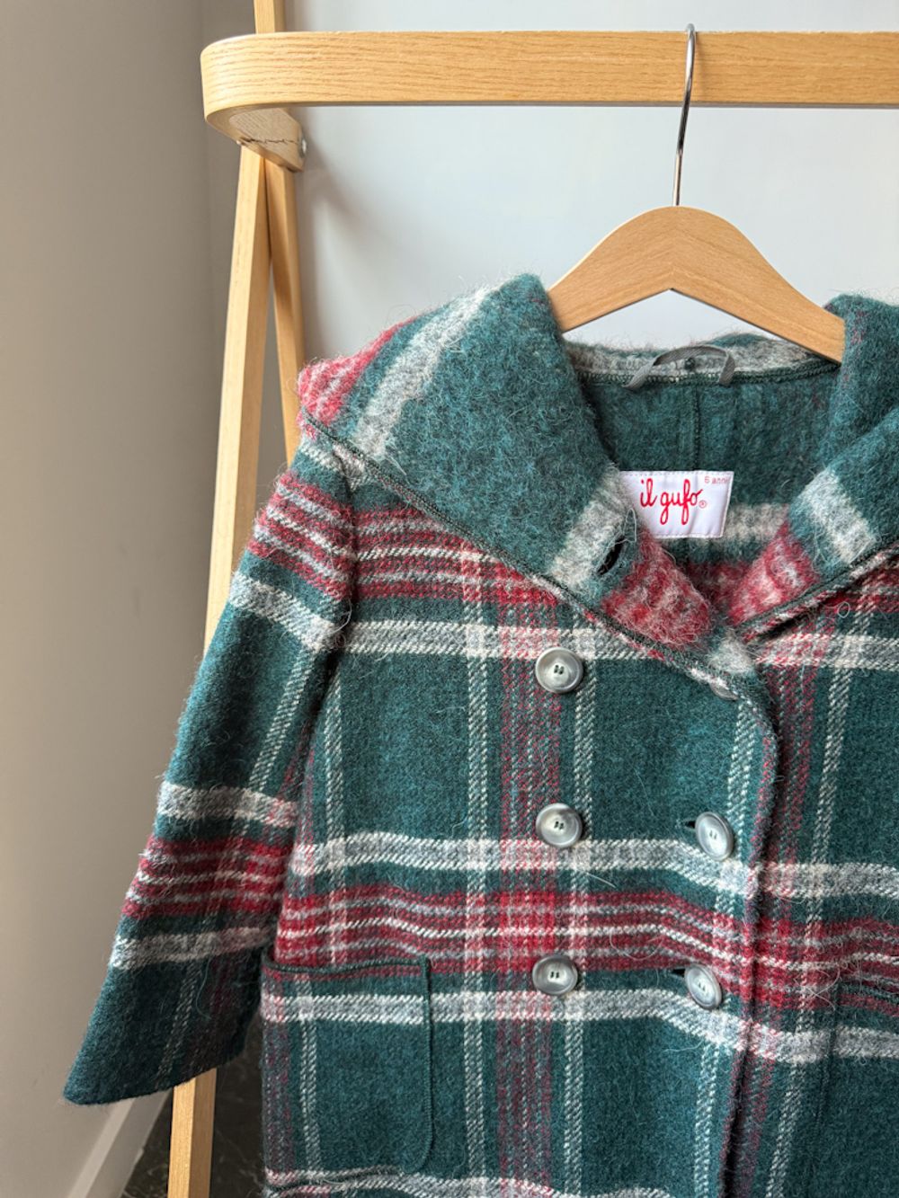 Шерстяное пальто Il Gufo, 116