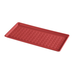 БЭГГМУК BAGGMUCK Лоток для обуви 71x35 см, красный