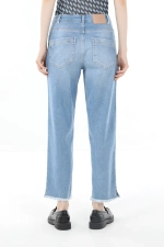 Джинсы MARC AUREL 1637 голубой mom-fit