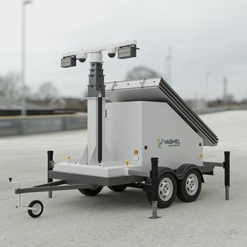 Передвижная солнечная электростанция c освещением и видеонаблюдением, фото №776002716