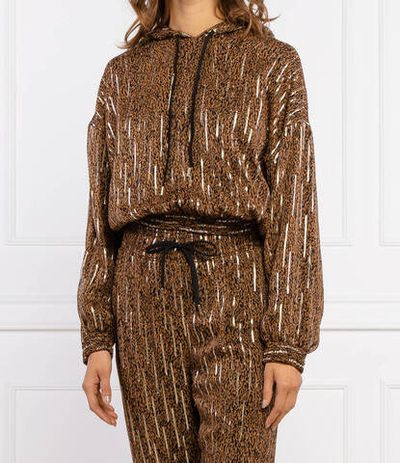 Худи mistificare Pinko - коричневый(1Q10AP 8623)