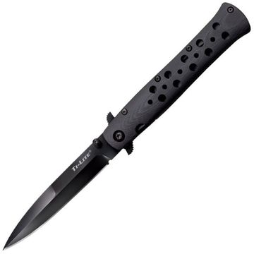 Складной нож Cold Steel 26C4 Ti-Lite 4 G10 Handle c клинком из стали CPM-S35VN, рукоять G10