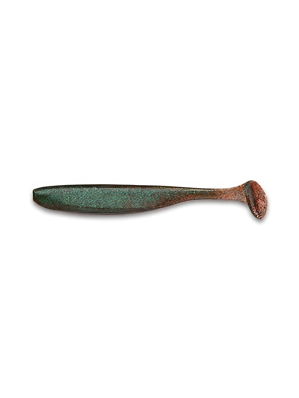 Приманка силиконовая Keitech Easy Shiner 4" PAL #01 Chartreuse Red Flake, 3 упаковки по 7 штук