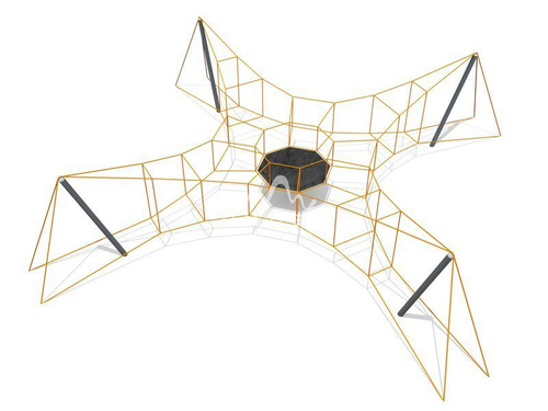 Пространственная канатная конструкция (фракция 16) 34016.21