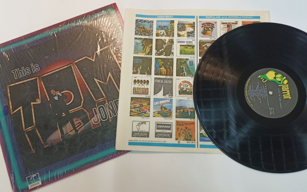 Винтажная виниловая пластинка LP Tom Jones This Is Tom Jones (USA 1969)