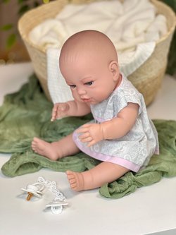 Кукла Berbesa виниловая 42см Recien Nacido (5104K)