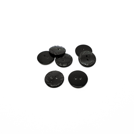 Пуговицы №739, CB E-278,  Blk-02, 24 L