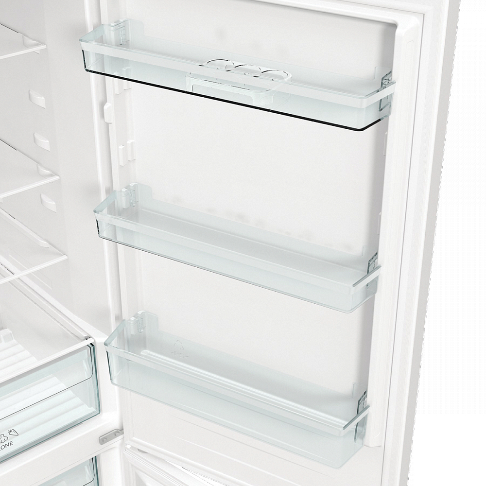 Отдельностоящий двухкамерный холодильник Gorenje NRK619EEW4