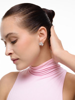 Серьги "Pentafoil" Silver