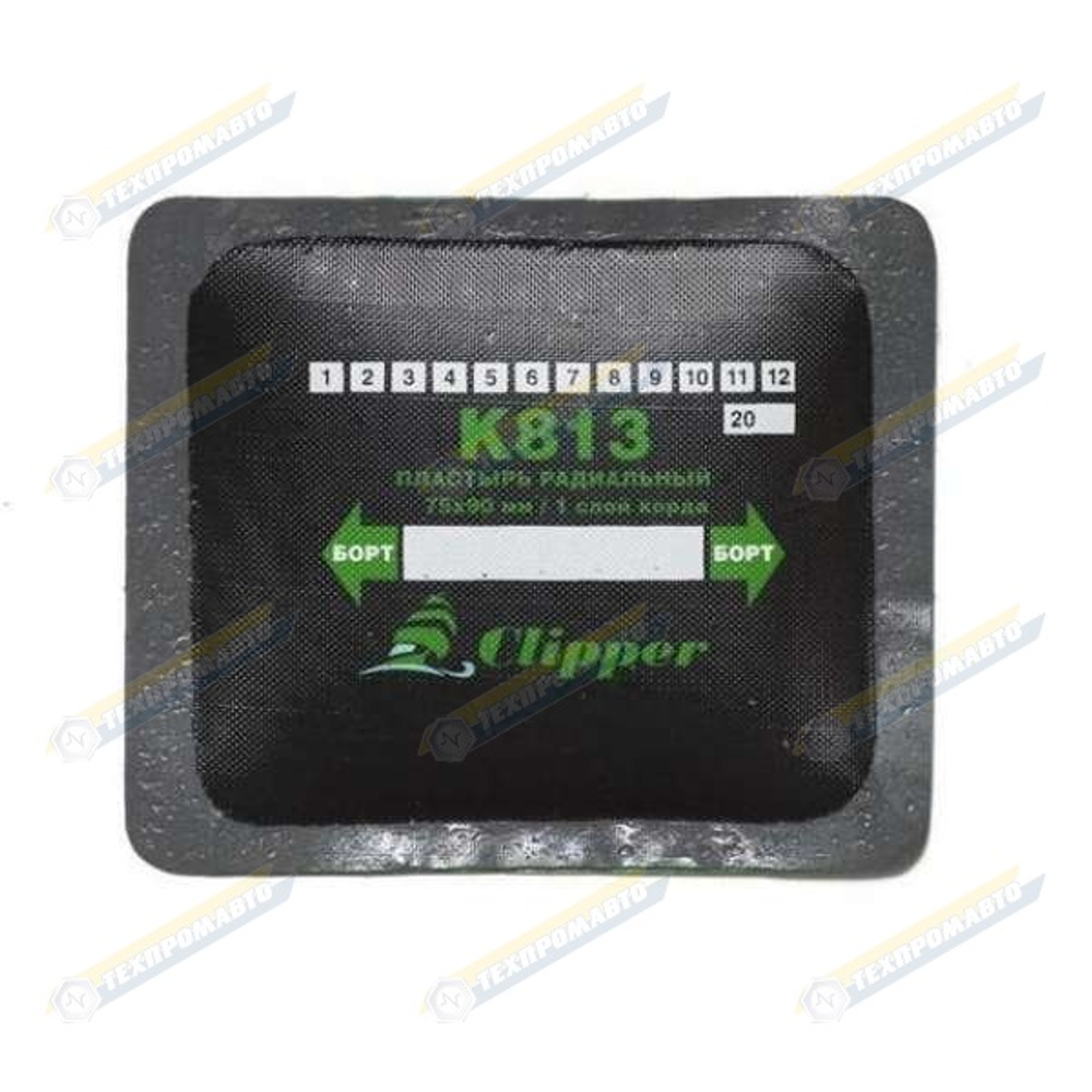 K813 Заплата 75*90мм/1сл.к.(10)