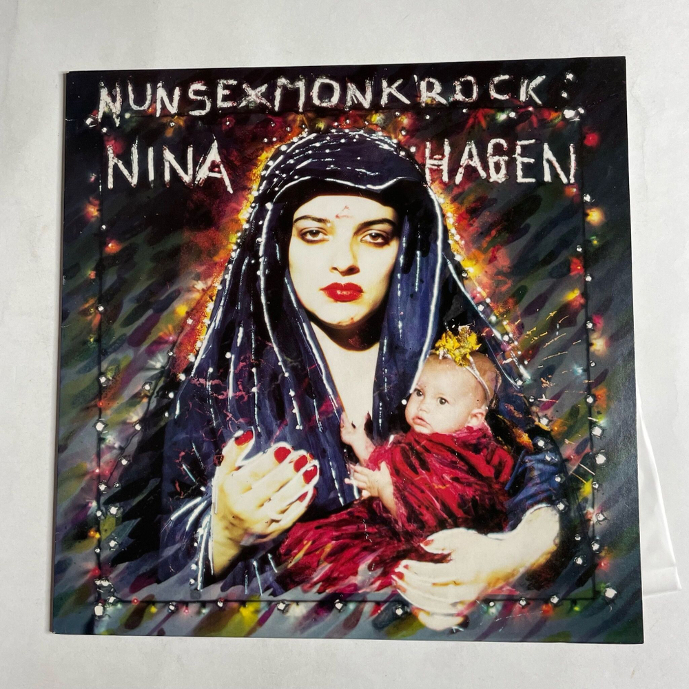 Винтажная виниловая пластинка LP Nina Hagen Nunsexmonkrock (Japan 1982) (No Obi)