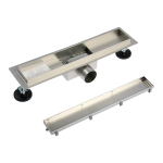 Душевой трап под плитку (сухой+гидрозатвор) 70*500 TIM