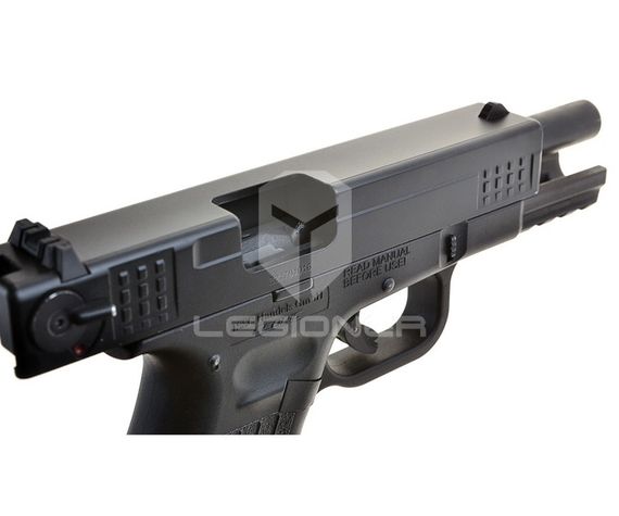 Охолощенный СХП пистолет Retay Glock 17, 9 pak