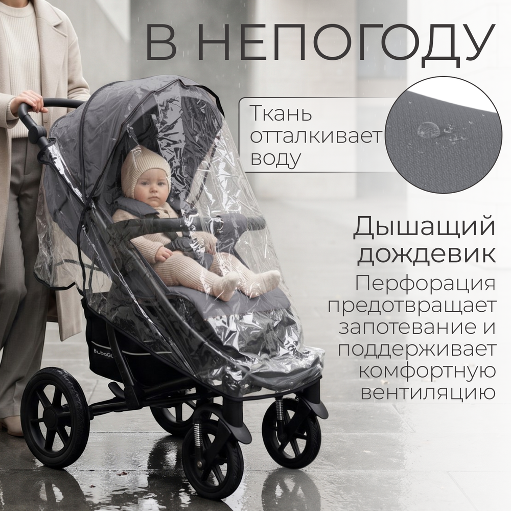 Прогулочная коляска BubaGO Model ONE