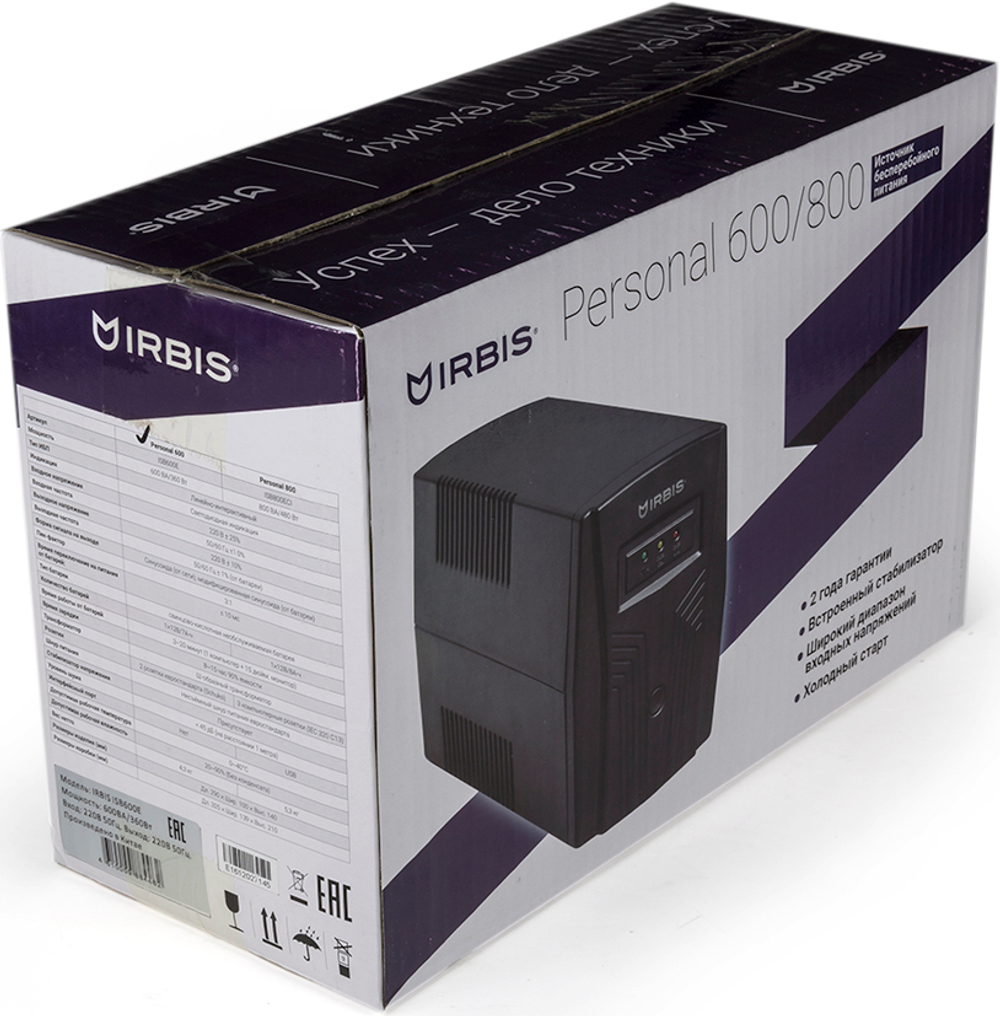 Источник бесперебойного питания  Irbis ISB600E