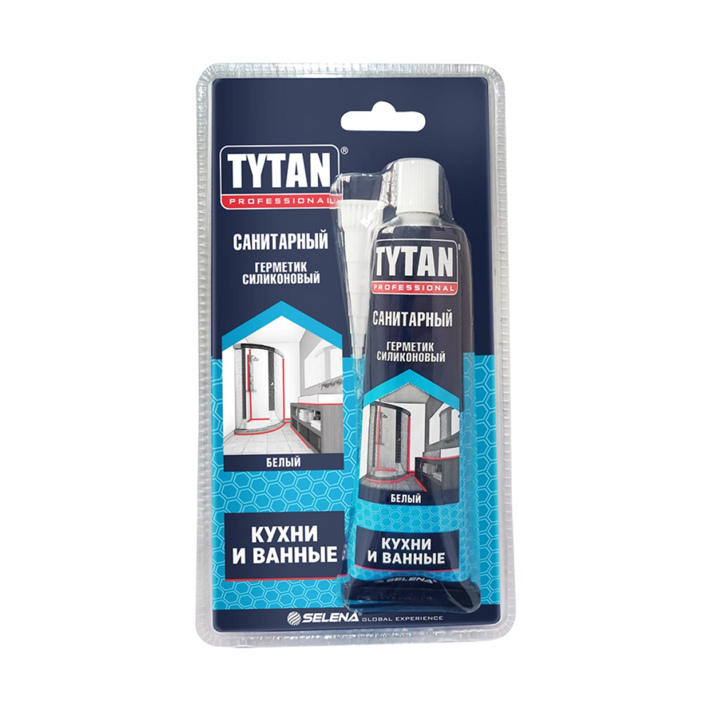 Герметик тюбик санитарный TYTAN Professional 85 мл белый