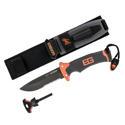 Нож выживания Gerber с серрейтором